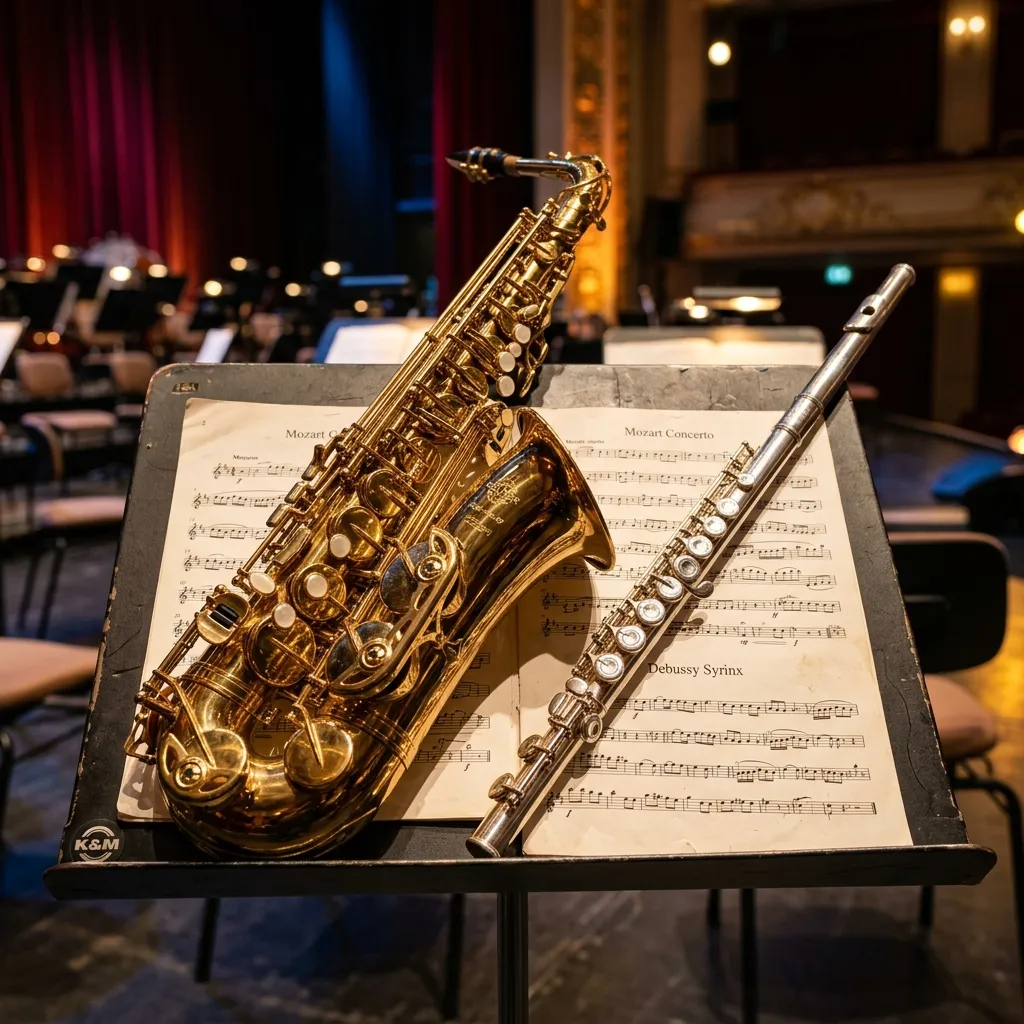 Saxophone and Flute