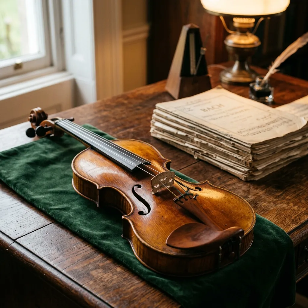 Violin close-up